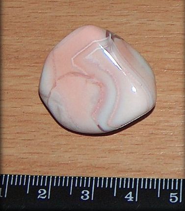 Agate du Botswana roulée et polie