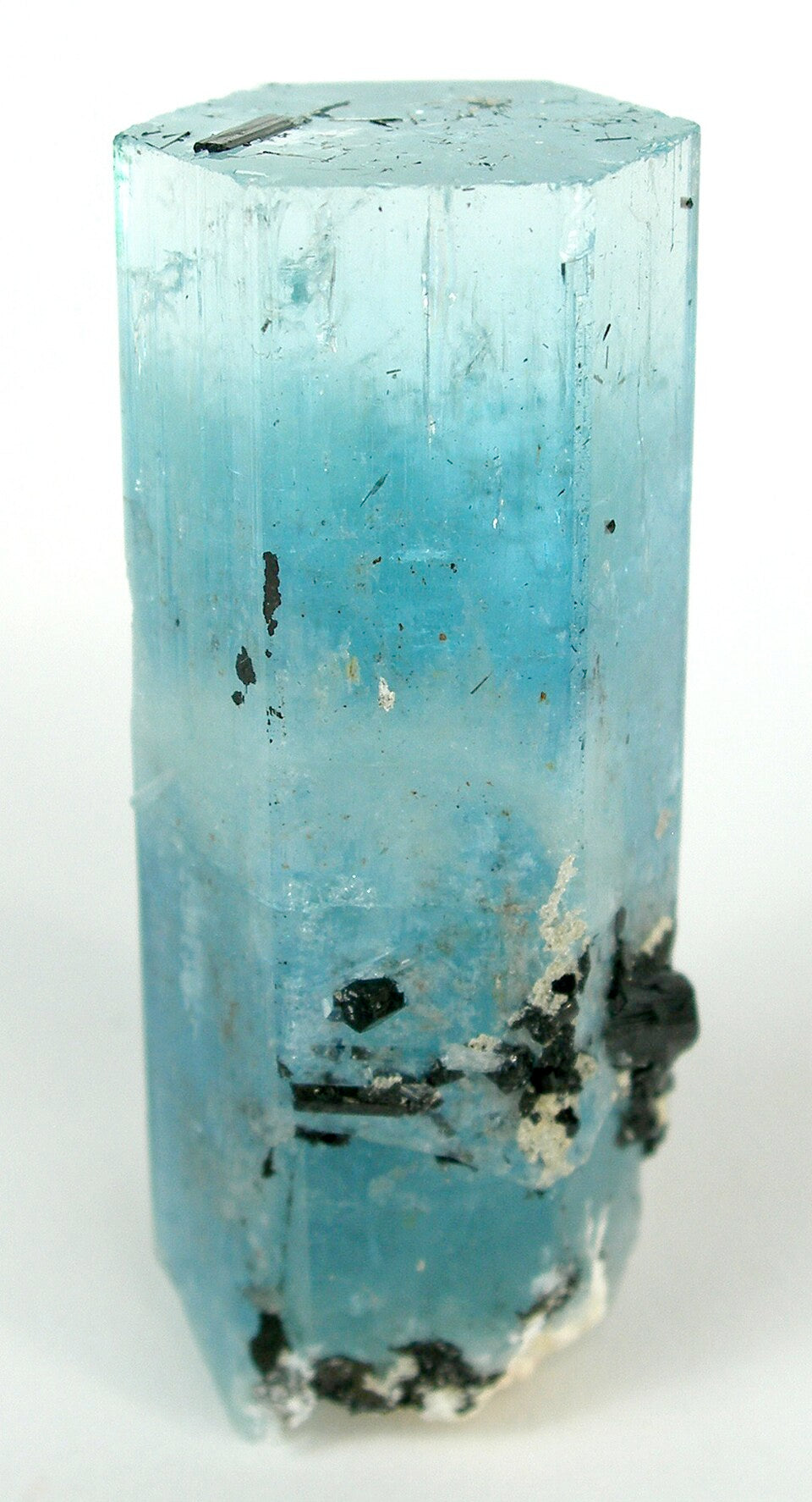 Aigue-marine : cristal naturel de Namibie