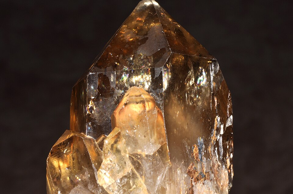 Citrine : cristaux du Mali